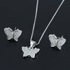 Luxurious Butterfly Jewelry Set