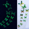 Luminous butterfly Wall Stickers