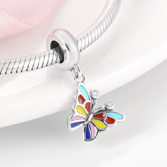 Colorful Butterfly Pendant