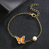 Stylish Butterfly Charm Bracelet