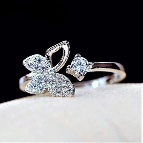 Luxurious Butterfly Ring